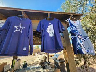 Lot of 14 Vintage Dallas Cowboys Reebok Shirts