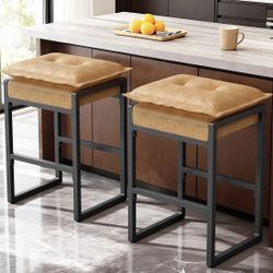 Set Of Two Brand New Barstools