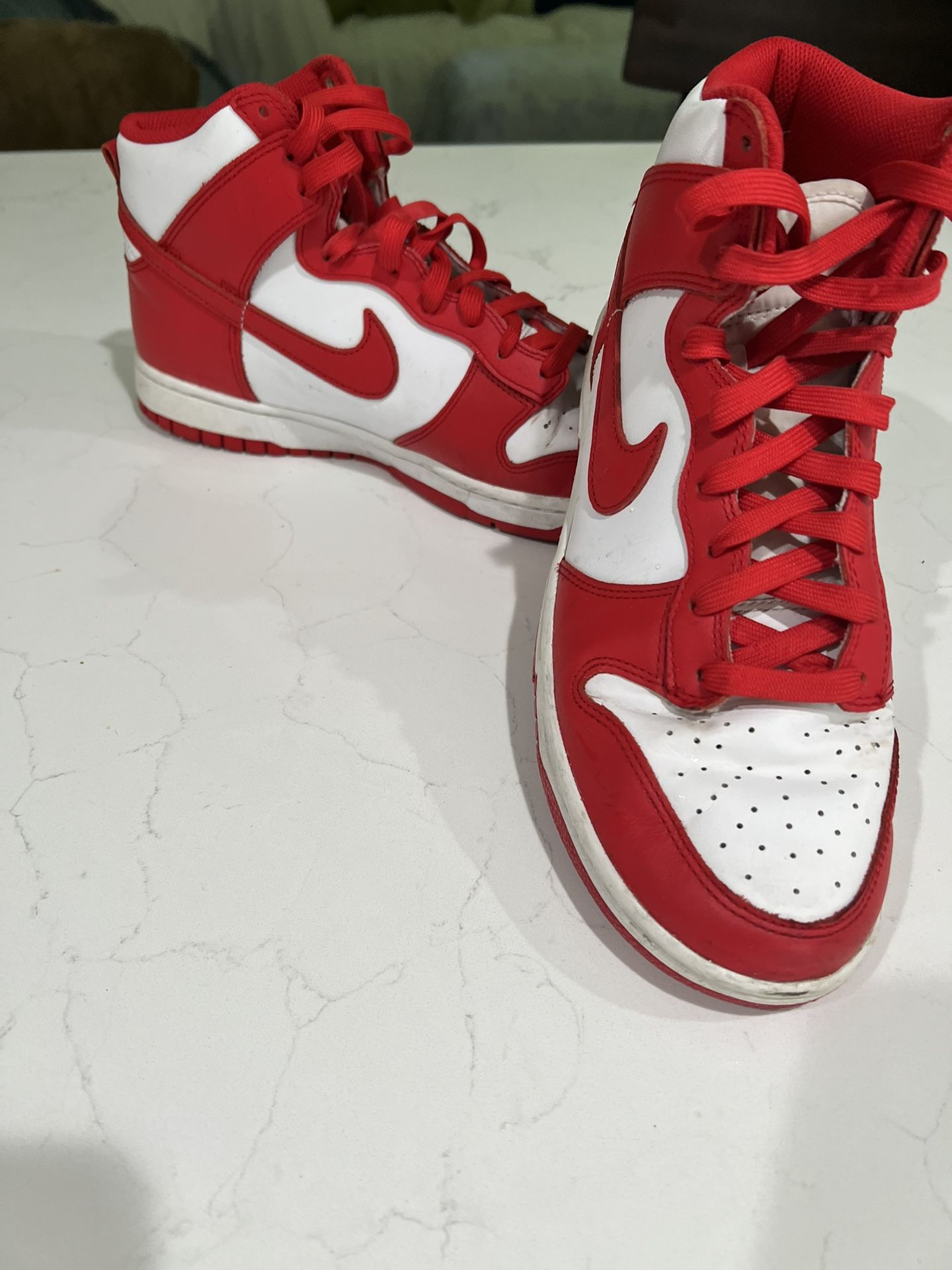 Nike Sbs Nike Dunk High Dr Seuss Nike SB Dunk High – Gym Red 