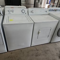 Kenmore And Amana Washer And Dryer Set 