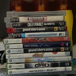 Xbox360/PS3 Games