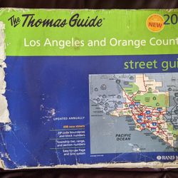 The Thomas Guide Los Angeles And Orange Counties Maps