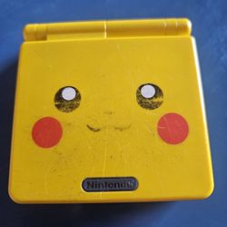 Pikachu GBA SP with Charger - Limited Edition Nintendo