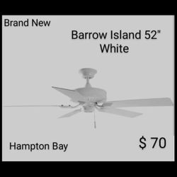 Brand New 52"  Barrow Island White For Balcony's Garages Or Inside 