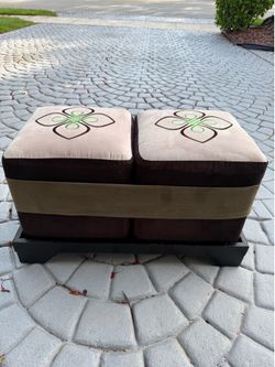 Modular bench and ottoman