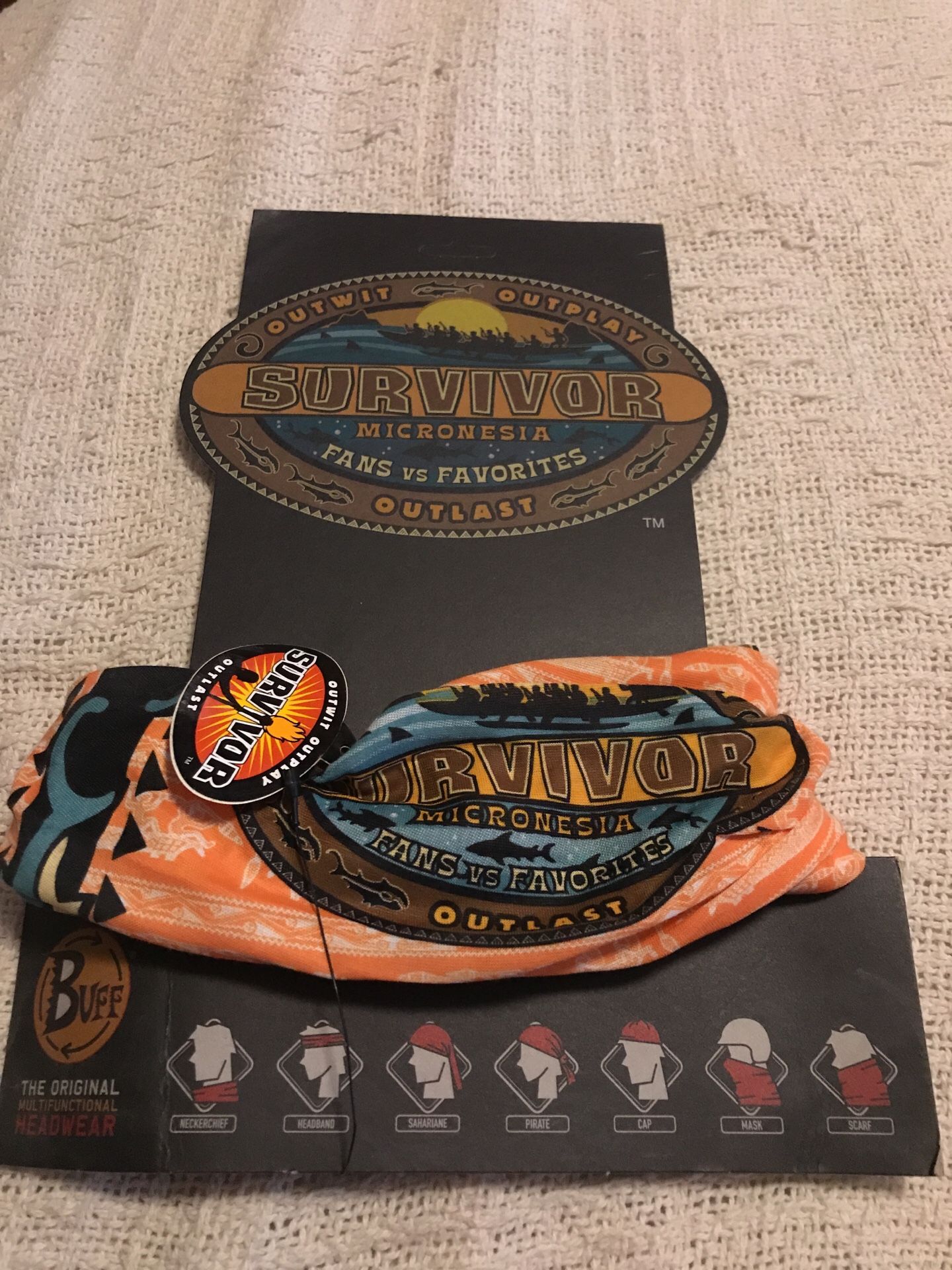 Survivor Buff - Micronesia (orange)