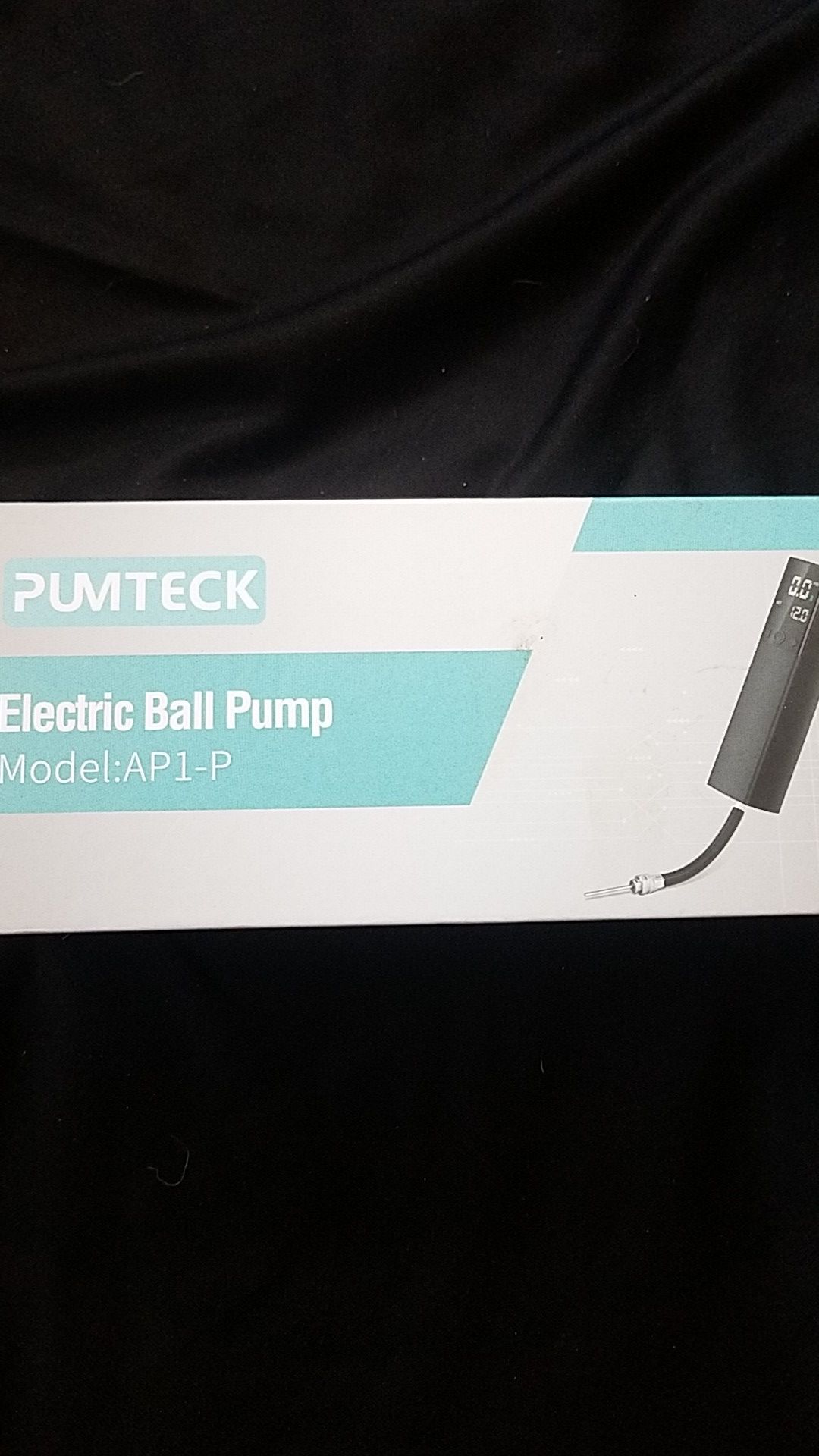 Pumteck electric ball pump and light