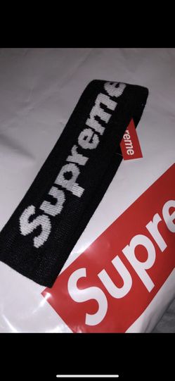 Supreme black headband