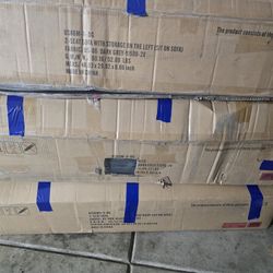 New 3 Loveseat New Mismatched sofa  still in box