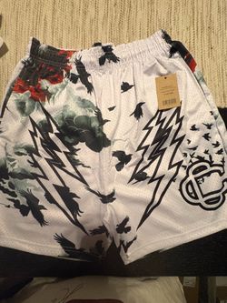 Corruptive Creative Graphic Mesh premium Shorts