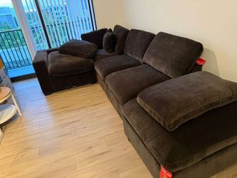 Brown Sectional