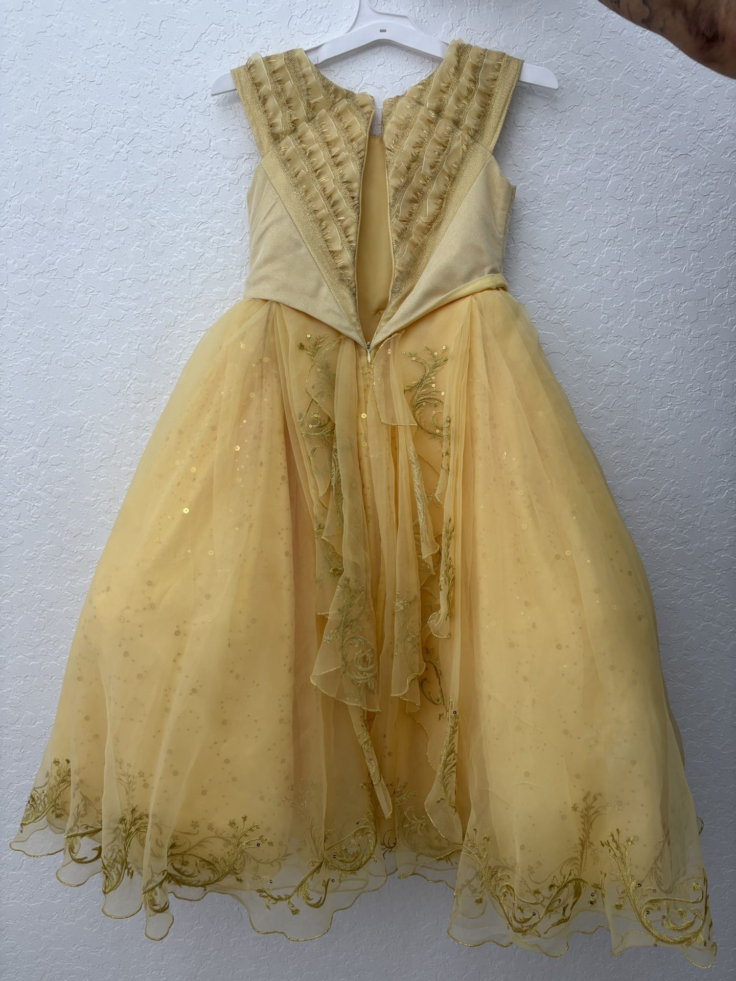 Disney Beauty And The Beast Belle Dress Size 10