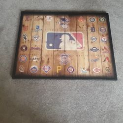 Home Decor Baseball Picture