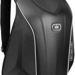 OGIO No Drag Mach 3 Motorcycle Backpack - Stealth Black, 20.5" H x 14.5" W x 7" D 