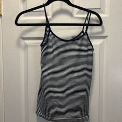 Navy Striped Tank