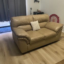 Leather Loveseat / Couch