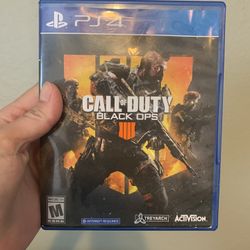 Black ops, four PS4 version