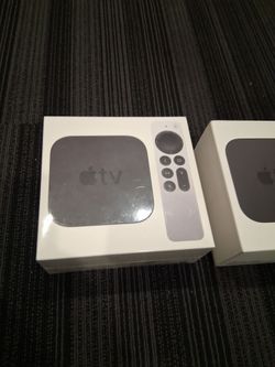 Apple TV with Siri Remote in Box