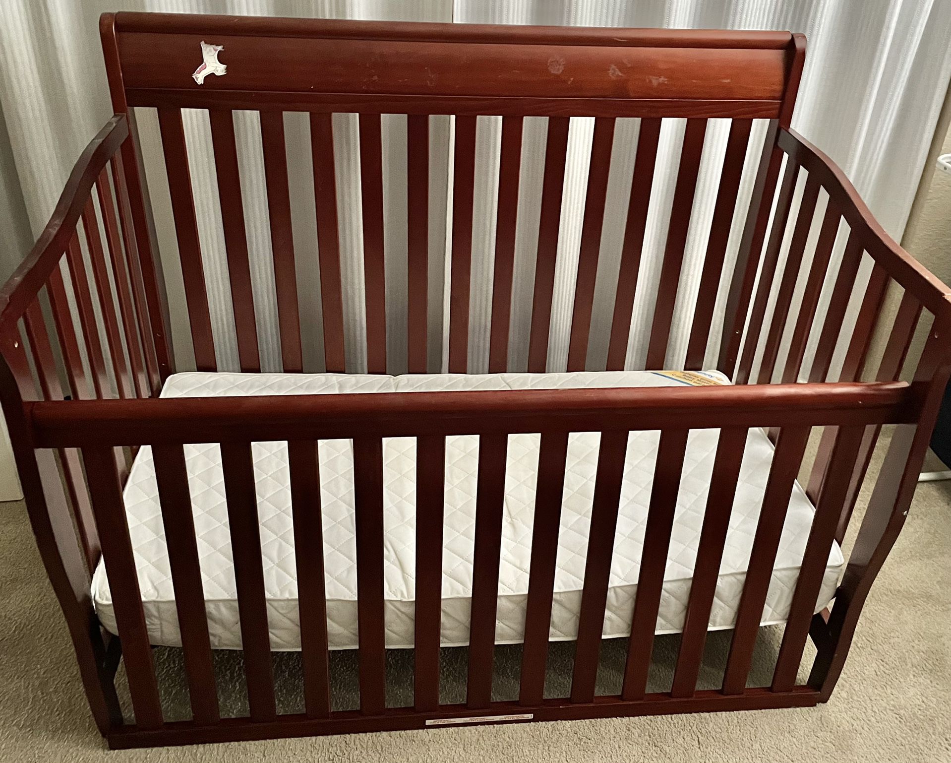 Baby Crib & Mattress