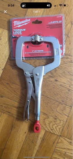 Milwaukee Torque Lock 11" Swivel Jaw Locking C-Clamp