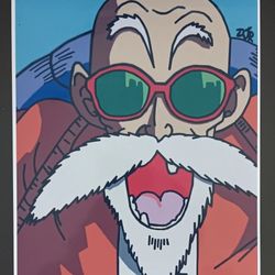 Turtle Hermit Master Roshi Print