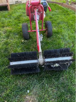 Lawn Brush Sweeper