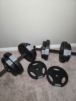 Brookstone adjustable weight set