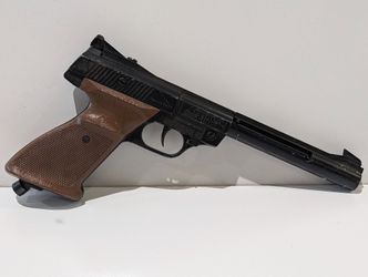 Vintage Crosman Powermatic BB Air Pistol Model 1600 CO2 Target Airgun USA