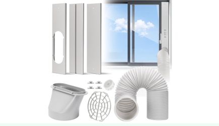 GUEQUITLEX Portable AC Window Vent Kit