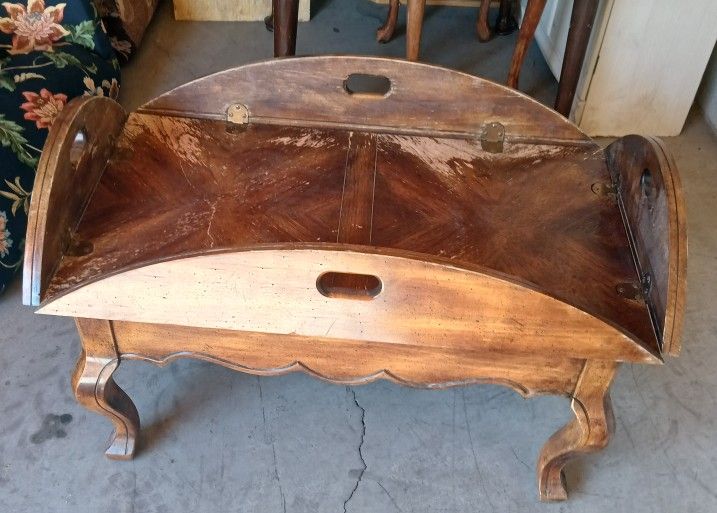 Vintage Butler's Coffee Table 