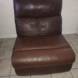 Brown couch chair