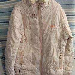 XIANGHE Light Salmon Pink Fashionable Coat Jacket for Women