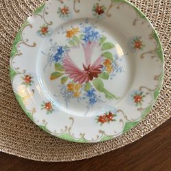 Pretty Hand painted Porcelain Plate