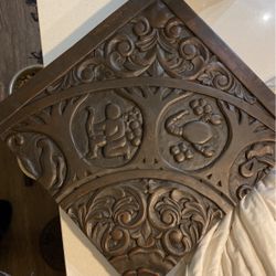 Wall Art Made Of Wood - Zodiac Scorpio 