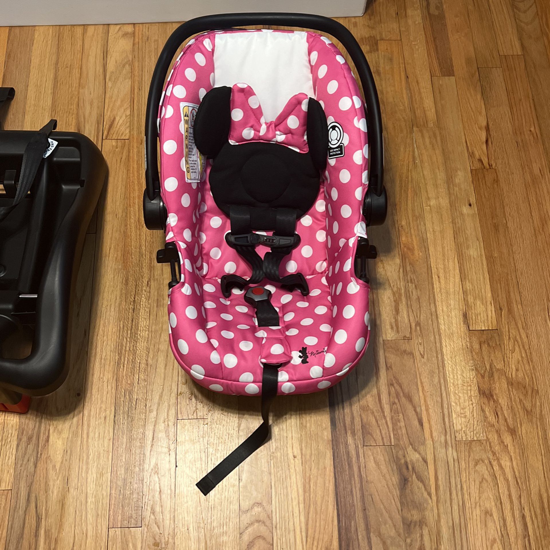 Disney Baby Minnie Mouse Light 'n Comfy 22 Luxe Infant Car Seat 