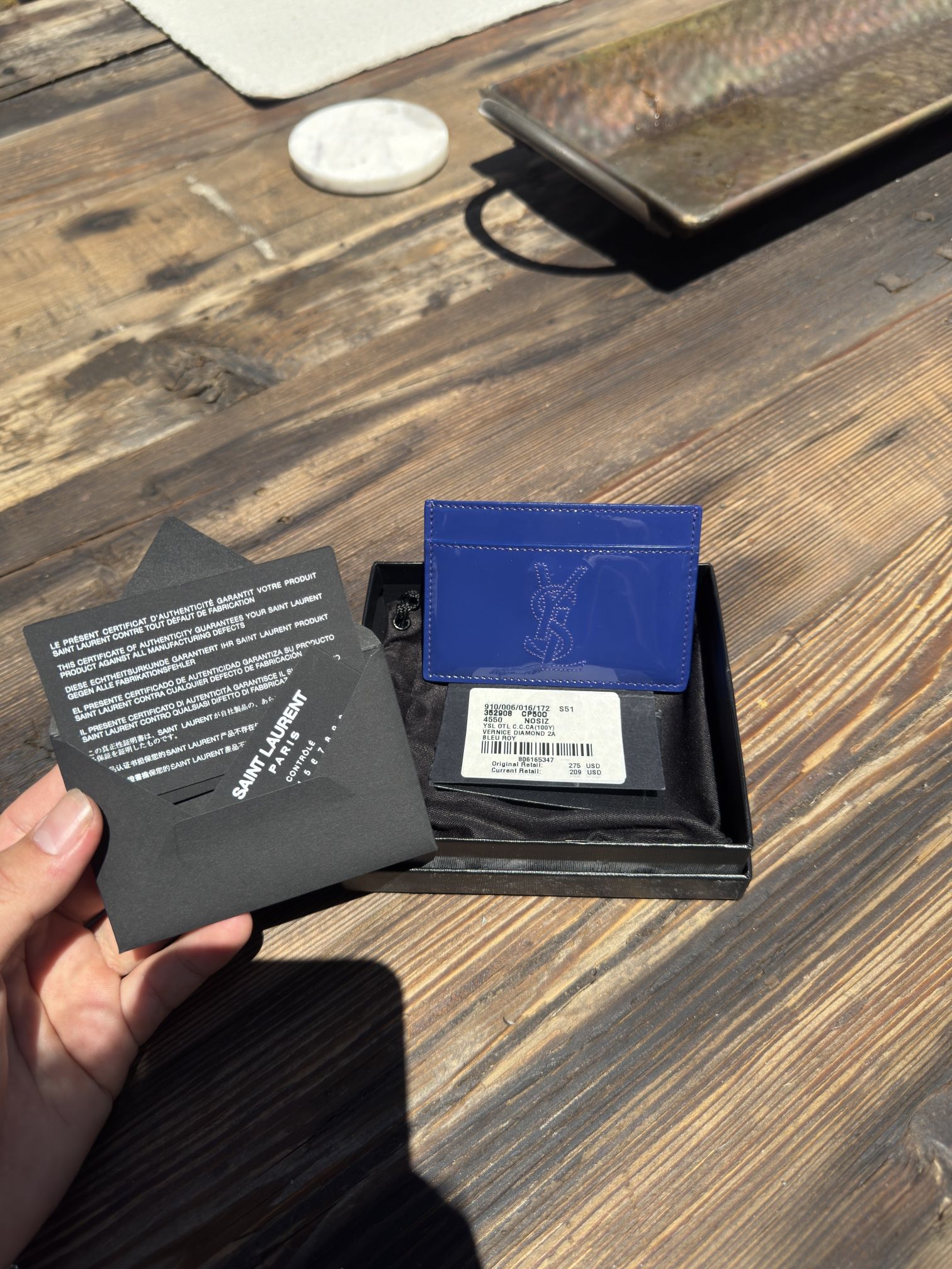 Saint Laurent Wallet