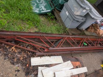 12' Steel bar beams