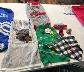 Very Merry Pet Fashions Christmas Tree Large Dog Sweaters