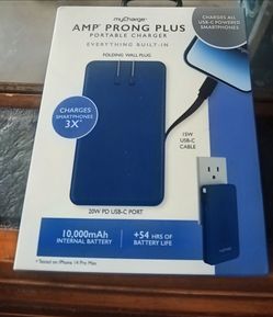 AMP PRONG PLUS PORTABLE CHARGER