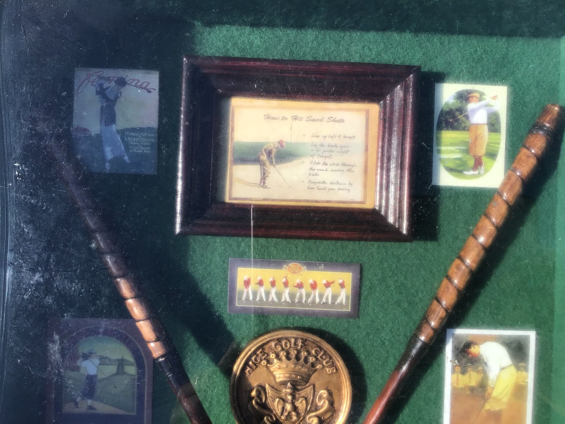 Golf club Shadow Box