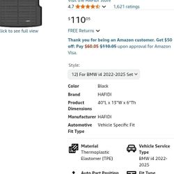 Bmw I4 Trunk Mat