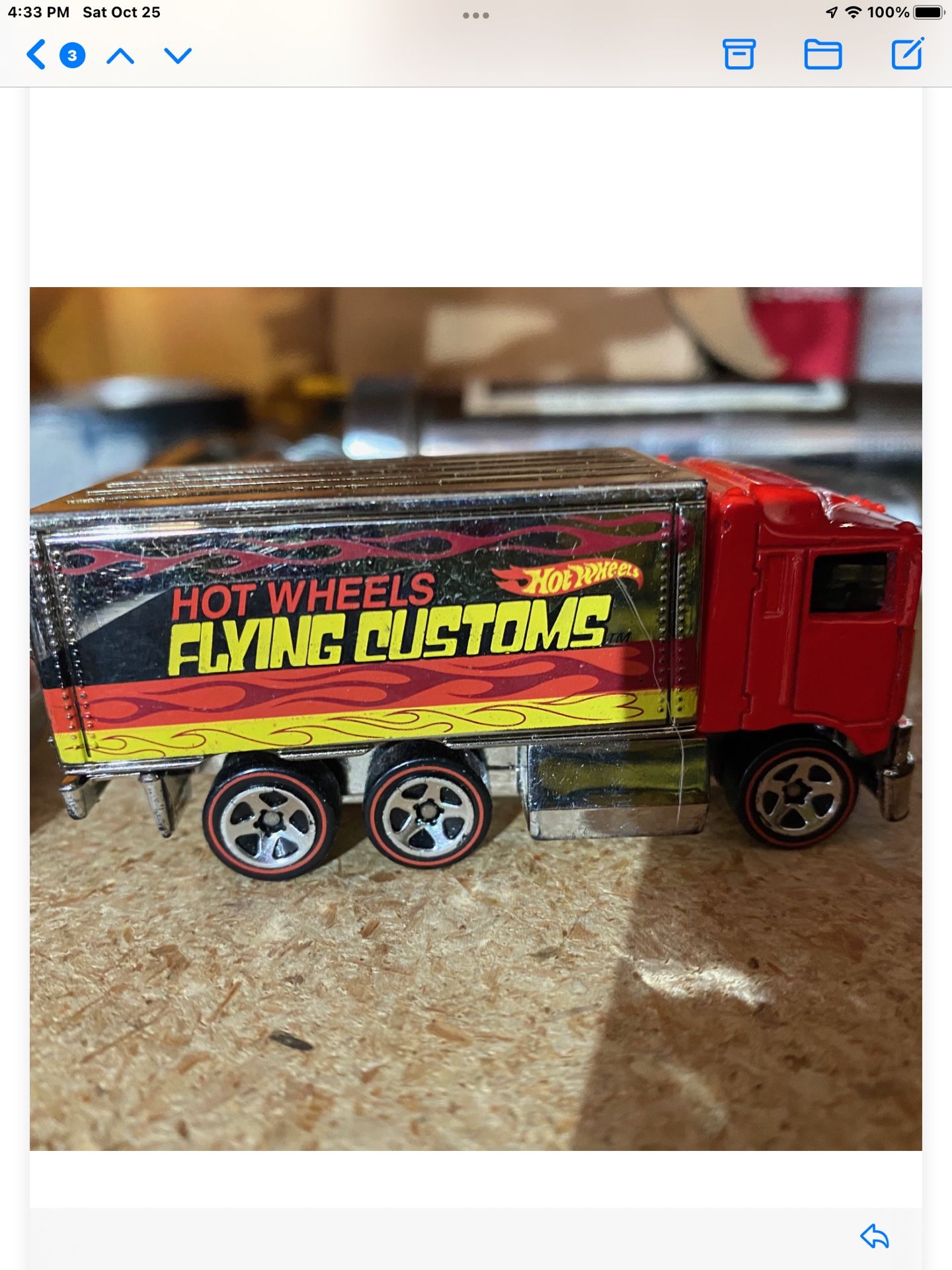 Redline hot wheels truck