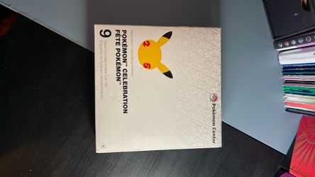 Pokemon Center 25th anniversary 9 Piece Coin Set