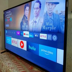 FIRE  TV  55"  4K  SMART  LED  FULL UHD  HDR10  DOLBY  VISION♦️♦️ ( NEGOTIABLE )🟥🟩  FREE  DELIVERY♦️♦️