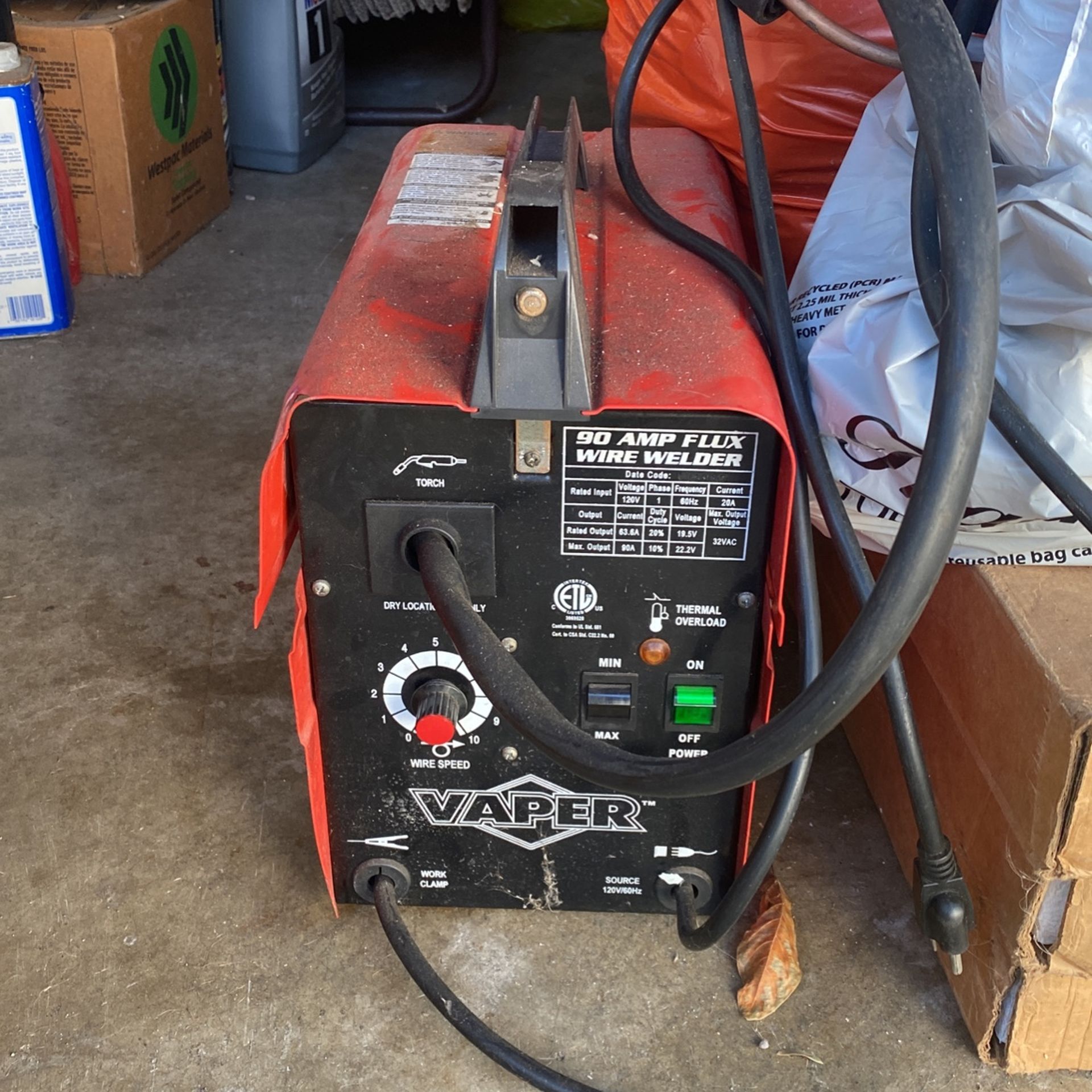 Vaper Wire Welder, For Sale As Is