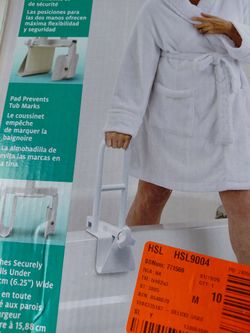 Medline deluxe Bathtub grab bar