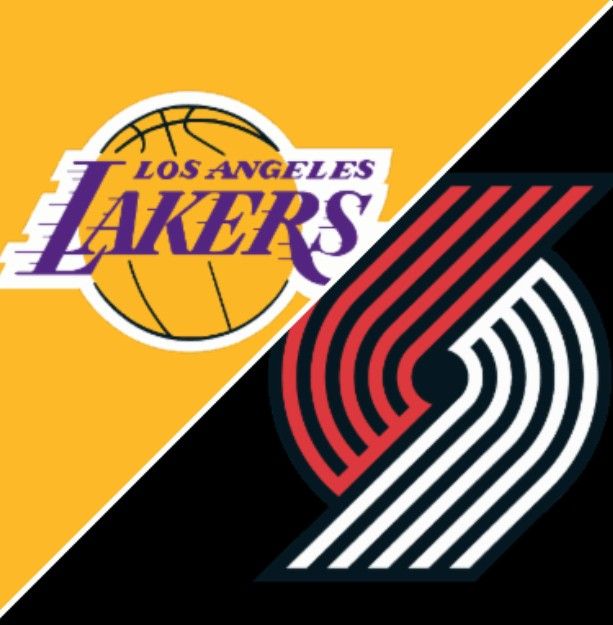Portland Trail Blazers Vs Los Angeles Lakers