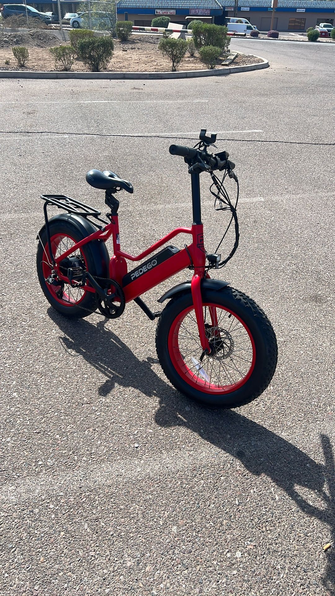 Pedego Element Fat Tire Class 2 E- Bike Electric Bike Bicycle