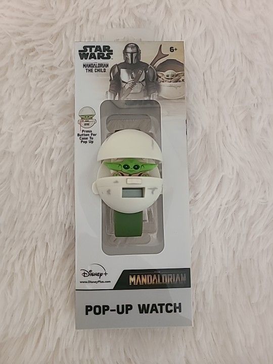 Pop Up Digital Watch STAR WARS The Mandalorian The Child Baby Yoda Disney