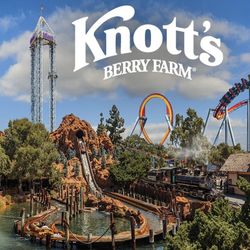2 Tickets Knott’s Berry farm 